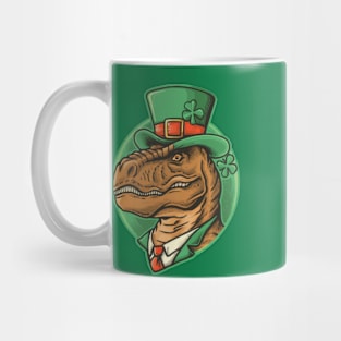 T-Rex Irish Mug